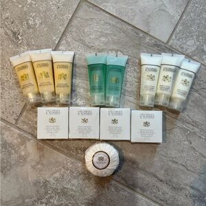 Gilchrist & Soames 13 Piece Shampoo, Conditioner, Soap Lot New